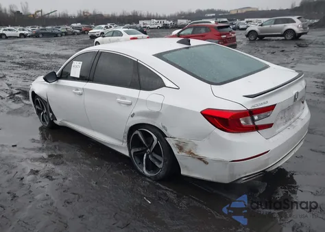 2021 Honda Accord Sport Special Edition из США, поврежденный, VIN 1HGCV1F44MA034474